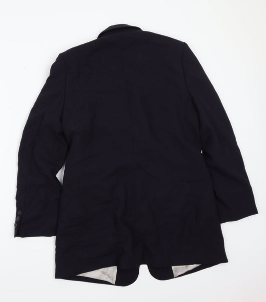 Marks and Spencer Womens Blue Jacket Coat Size 12