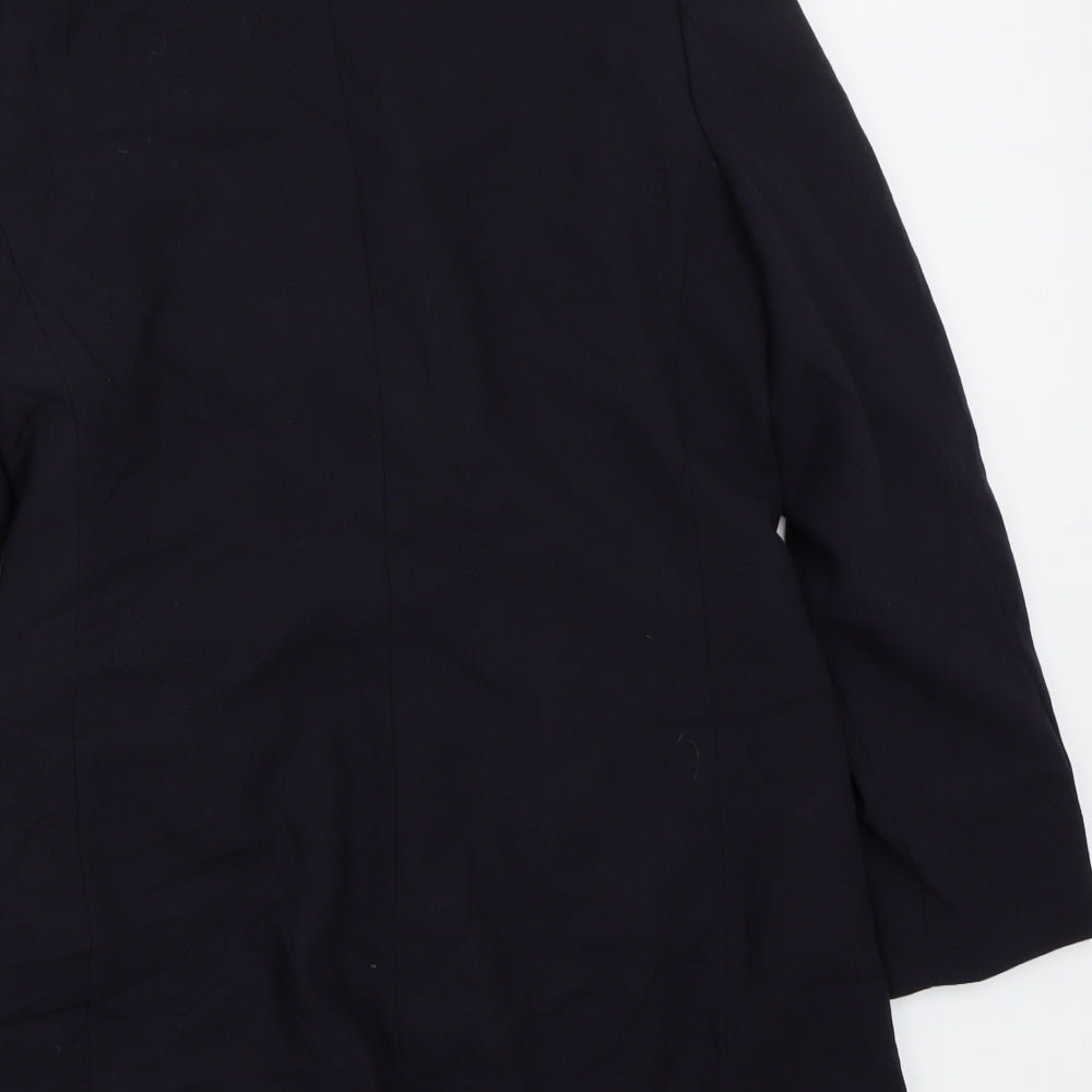 Marks and Spencer Womens Blue Jacket Coat Size 12