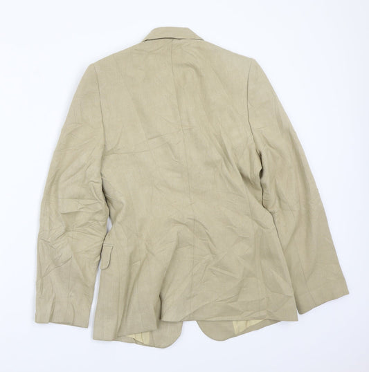 NEXT Womens Beige Jacket Coat Size 8