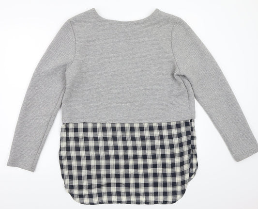 Papaya Womens Grey Pullover Jumper Size 14