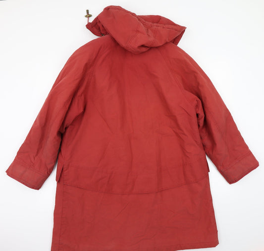 Cloud Nine Womens Red Jacket Coat Size M