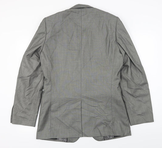 butler&webb Mens Grey Jacket Blazer Size 38
