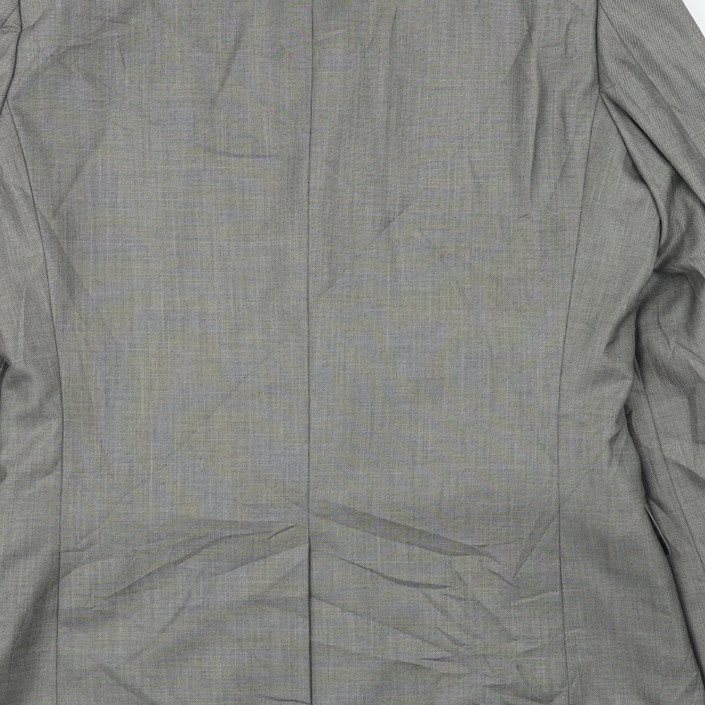 butler&webb Mens Grey Jacket Blazer Size 38
