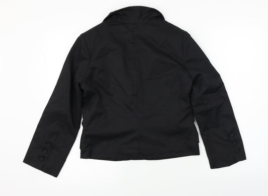 H&M Womens Black Jacket Blazer Size S