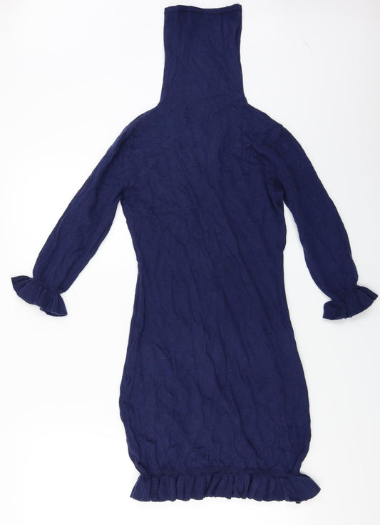 Aggie Womens Blue Pullover Jumper Size 8