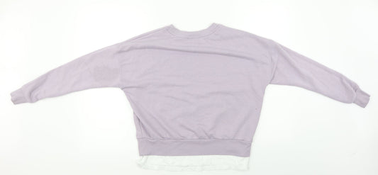 River Island Womens Purple Pullover Jumper Size 10