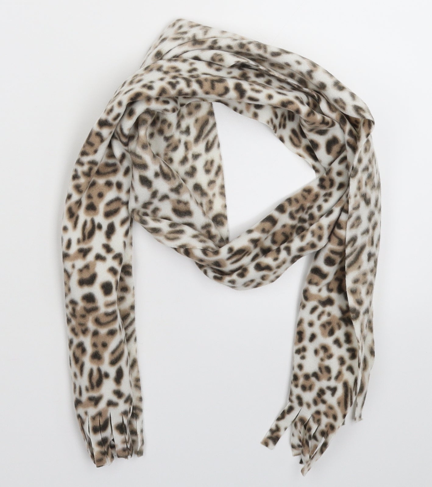 Preworn Womens Multicoloured Animal Print Scarf