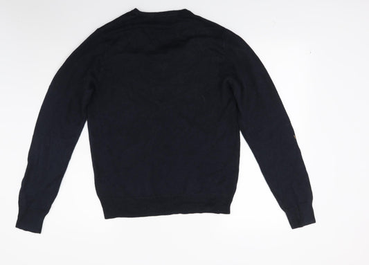 Ceader wood state Mens Blue Knit Pullover Jumper Size M