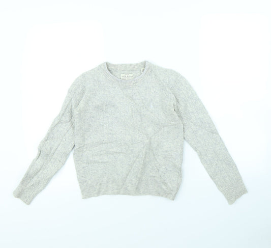 Jack Wills Womens Grey   Pullover Jumper Size 6