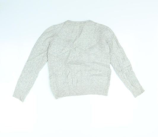 Jack Wills Womens Grey   Pullover Jumper Size 6