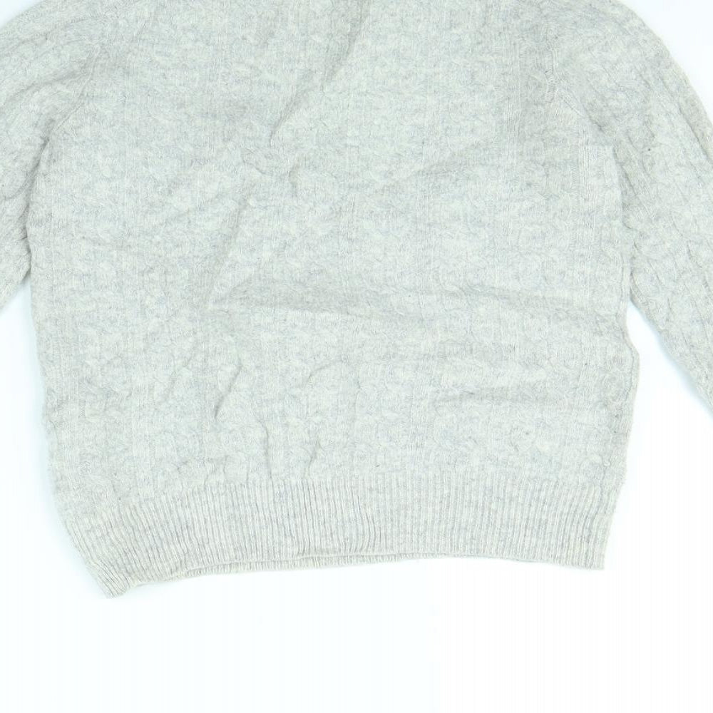 Jack Wills Womens Grey Pullover Jumper Size 6