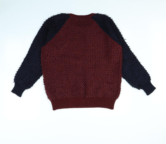 NEXT Womens Red Pullover Jumper Size 8