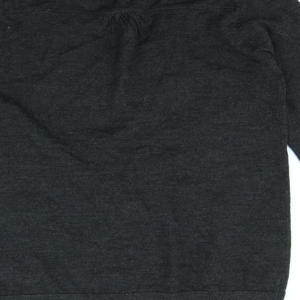 m&s Girls Grey Jacket Size 13 Years