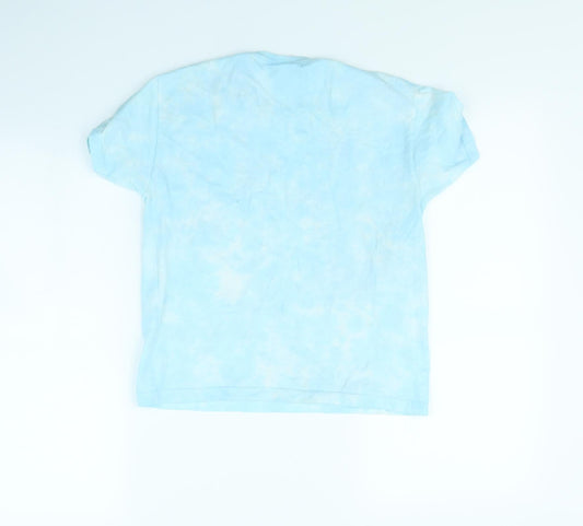Fruit of the Loom Boys Blue Basic T-Shirt Size 7 Years