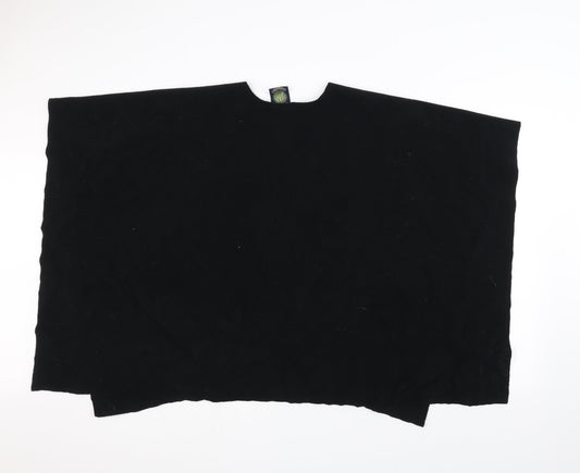 Preworn Womens Black Cardigan Jumper One Size