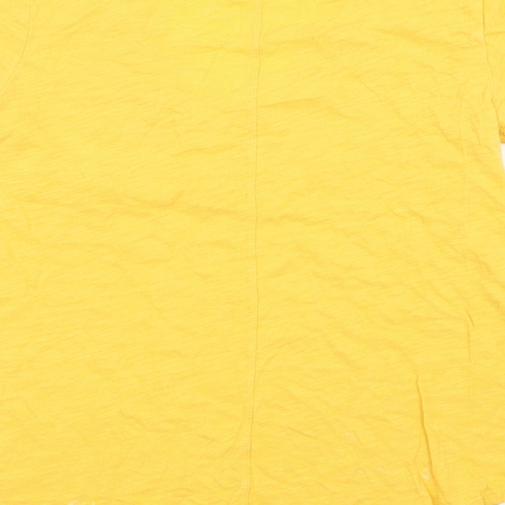 Gap Womens Yellow Basic T-Shirt Size S