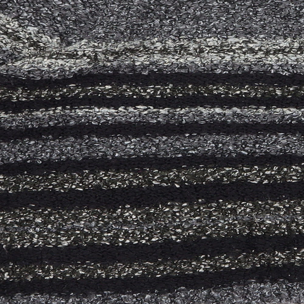 mixin Womens Grey Striped Pullover Jumper Size M