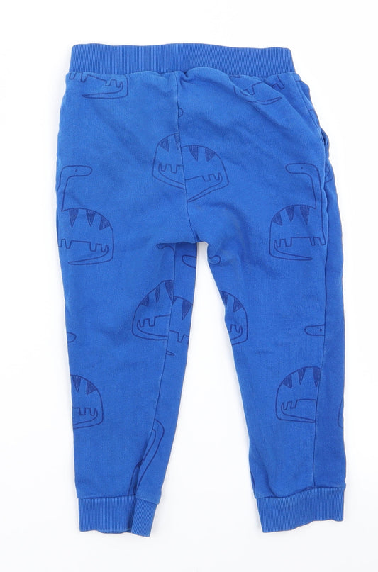 georgwe Boys Black Jogger Trousers Size 3 Years