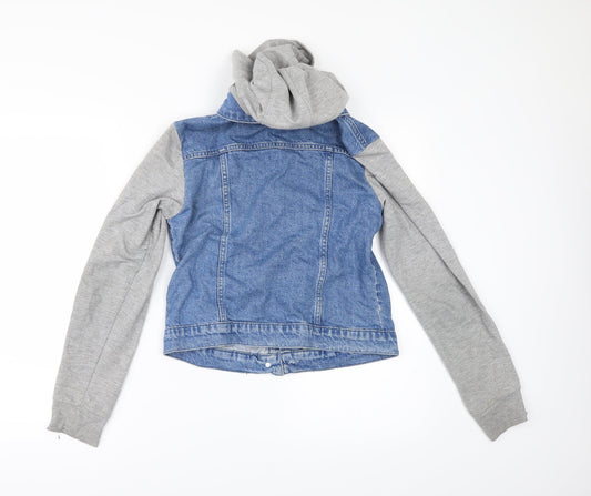 Select Womens Blue Jacket Size 8