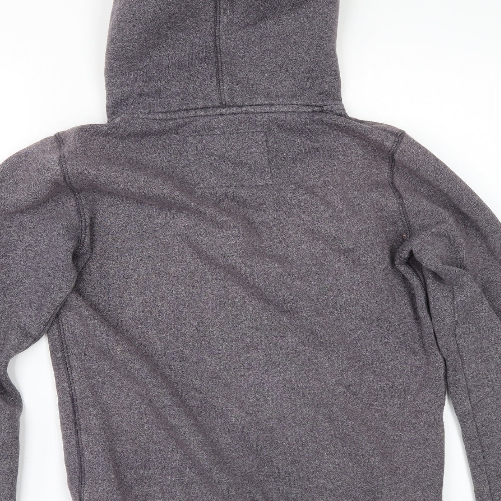 Jack Wills Womens Grey Pullover Hoodie Size 8