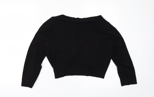Wallis Womens Black Cardigan Jumper Size M