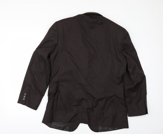Burton Mens Brown Jacket Suit Jacket Size 42