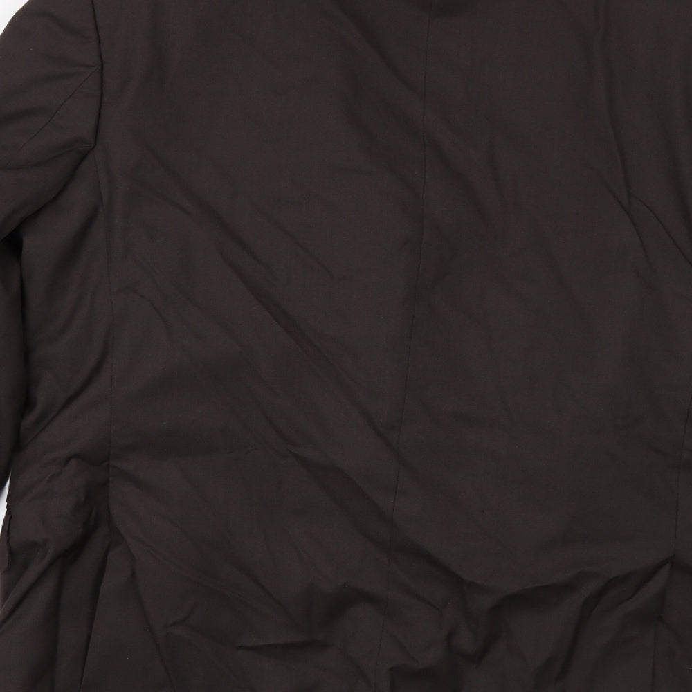 Burton Mens Brown Jacket Suit Jacket Size 42