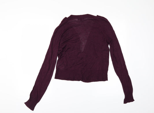 Gap Womens Red Cardigan Jumper Size M