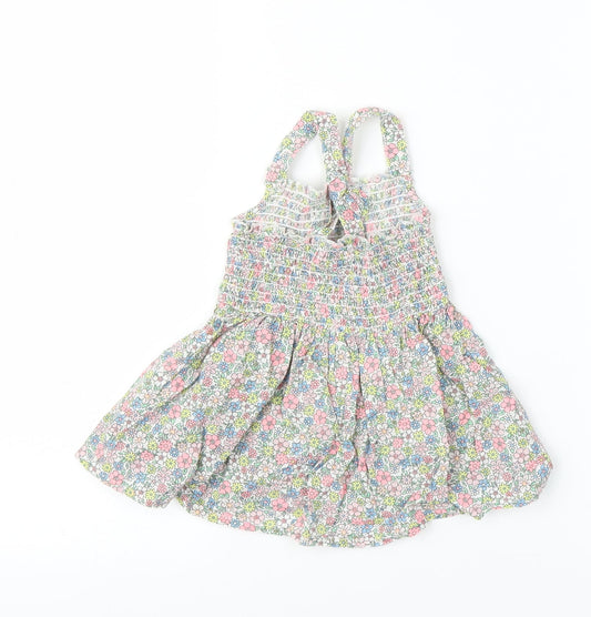 Primark Girls Pink Floral A-Line Size 6-9 Months