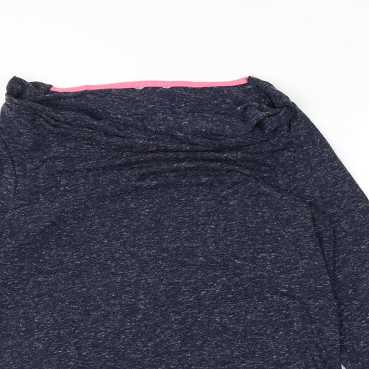 Preworn Womens Blue Basic Blouse Size M