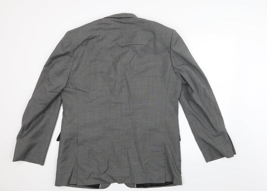 Racing Green Mens Grey   Jacket Suit Jacket Size 38