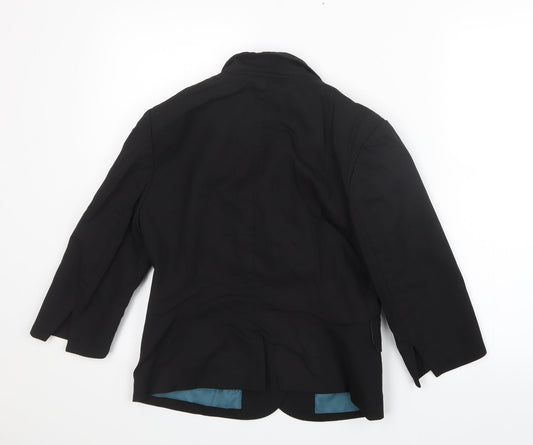 By Me Womens Black Jacket Size 12