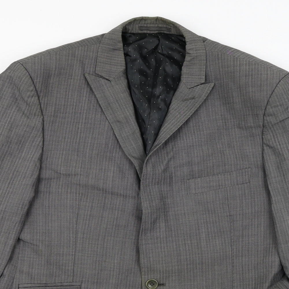Fellini  Mens Grey   Jacket Blazer Size 40
