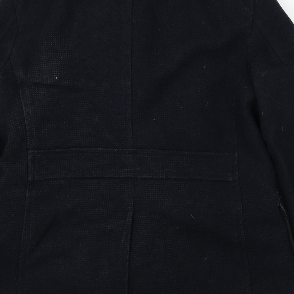 RJR.John Rocha Womens Blue Jacket Coat Size M