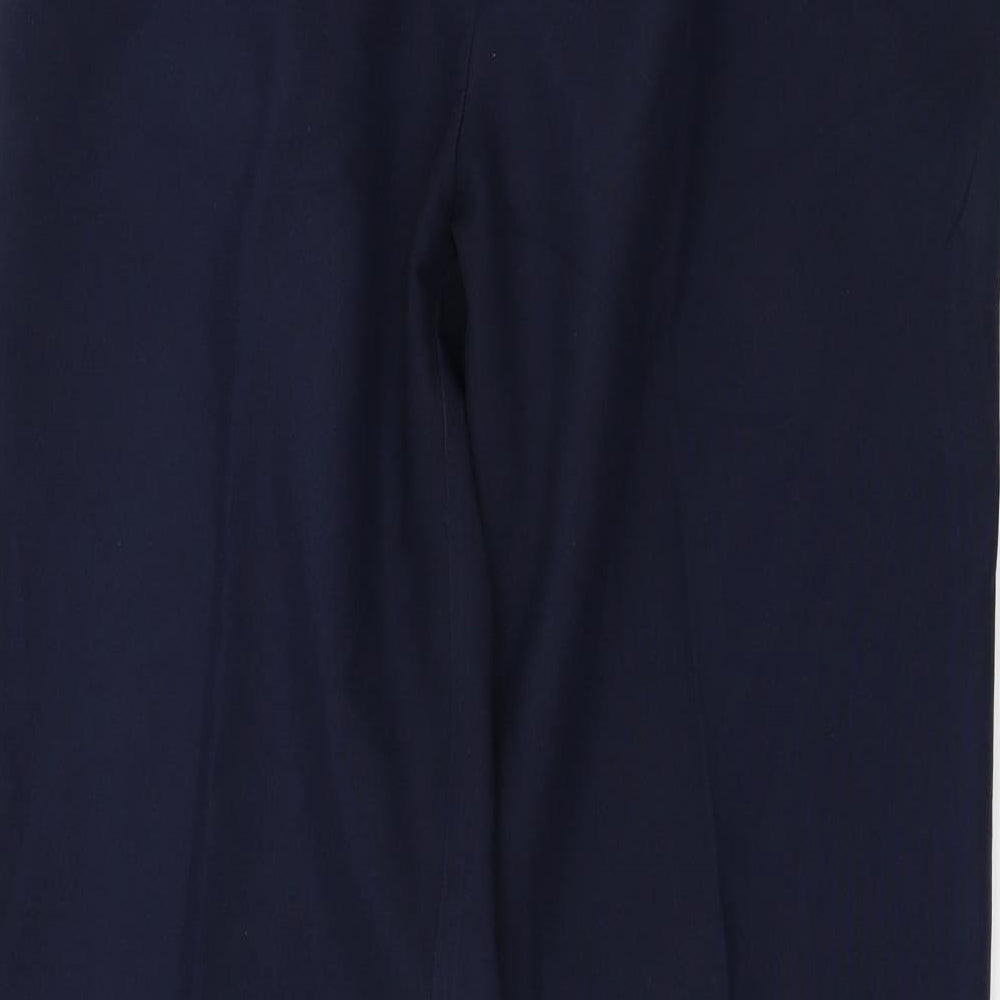 Preworn Womens Blue Trousers Size 16 L25 in