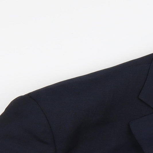 Fellini Mens Blue   Jacket Blazer Size 40