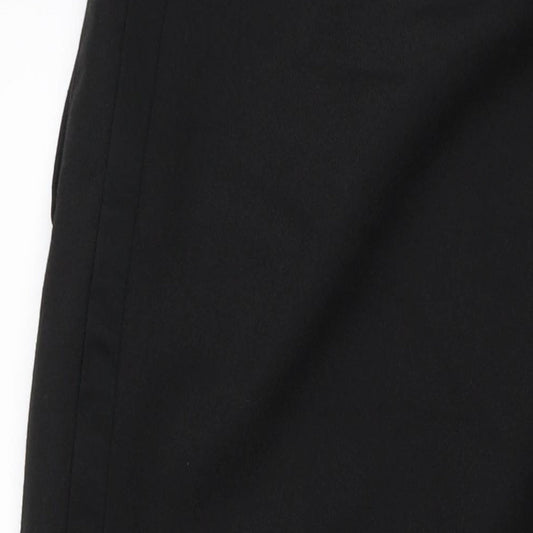 Luis Fabre Mens Black Trousers Size 38 in L33 in