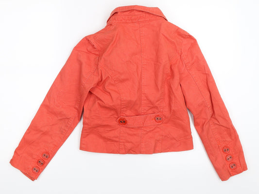 New Look Girls Orange Jacket Size 11-12 Years