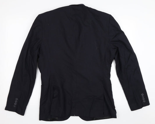 Topman Mens Blue Jacket Blazer Size 40