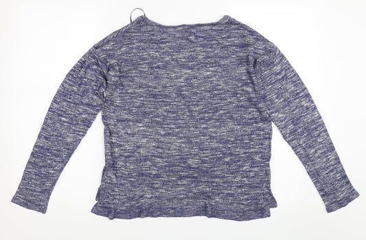 H&M Womens Blue Pullover Jumper Size S