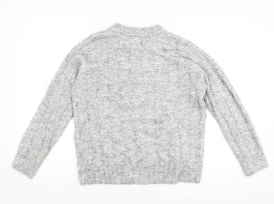 Preworn Mens Grey Pullover Jumper Size S