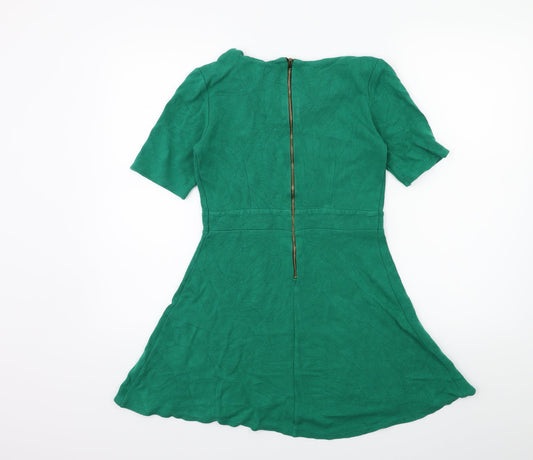 Dorothy Perkins Womens Green A-Line Size 8