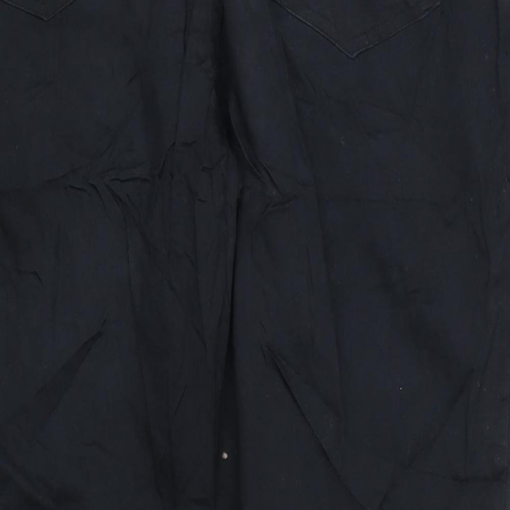Querdani Womens Black Trousers Size 40 in L27 in