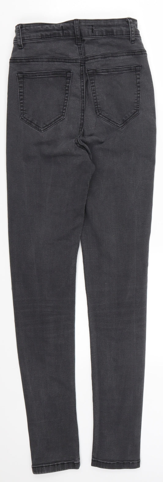 TALLY WEiJL Womens Grey Denim Skinny Jeans Size 6 L27.5 in