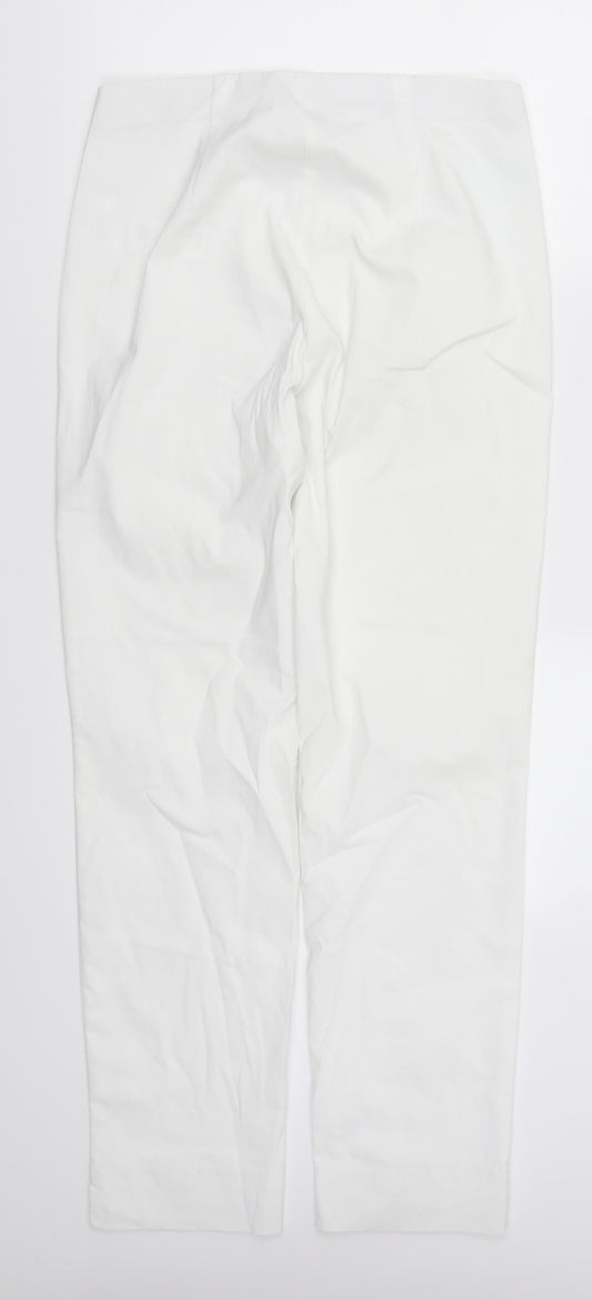 Jagro Womens White   Trousers  Size 12 L30 in
