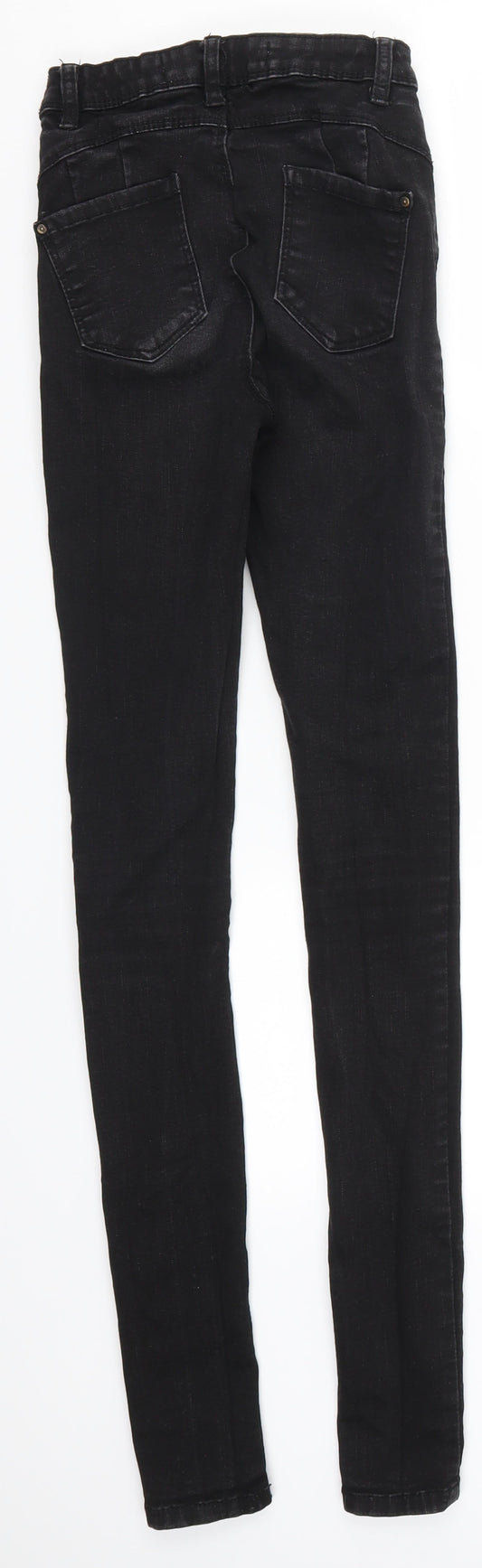 Denim Co Womens Black Denim Skinny Jeans Size 6 L31 in