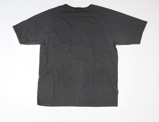 Slazenger Womens Grey Basic T-Shirt Size XL