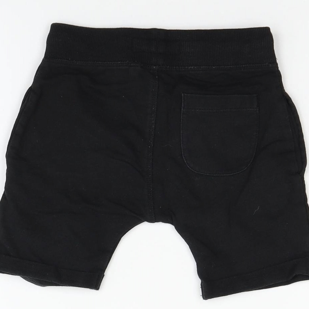 NEXT Boys Black Jogger Trousers Size 2-3 Years