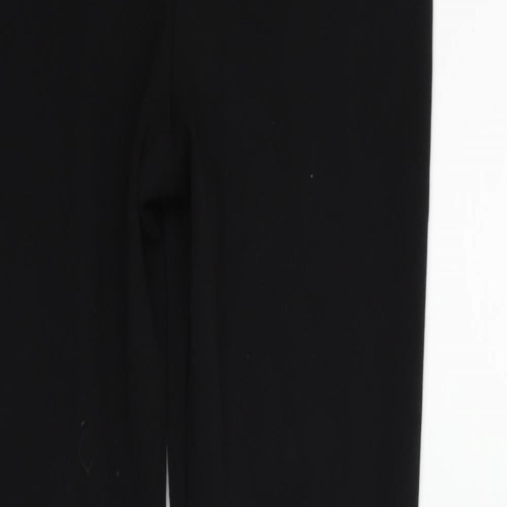PRETTYLITTLETHING Womens Black Jegging Trousers Size 12 L24 in