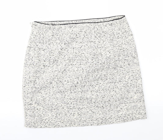 NEXT Womens Grey Straight & Pencil Skirt Size 10
